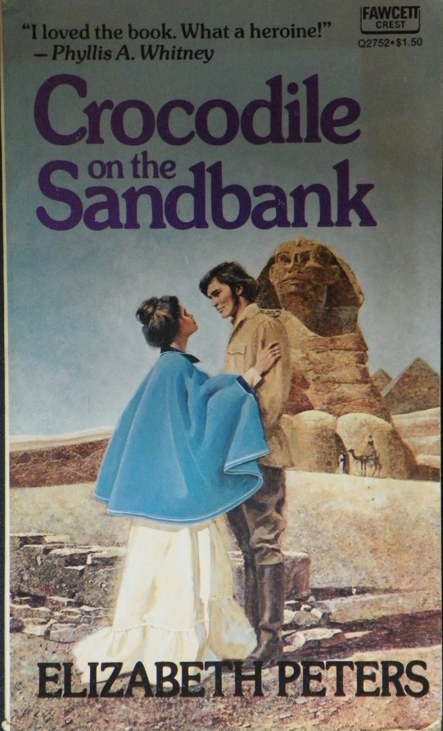 crocodile on the sandbank